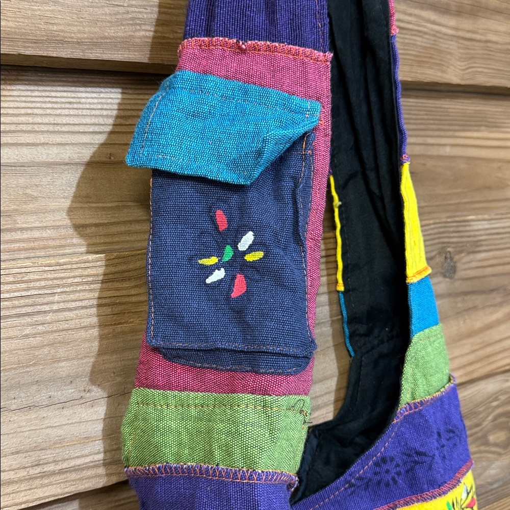 Rising International Hobo Patchwork Shoulder Bag - image 3